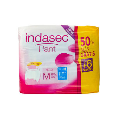INDASEC PANT PLUS T.M 12+6