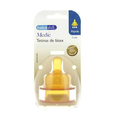 TETINA BEBEDUE MEDIC LATEX RAPIDA