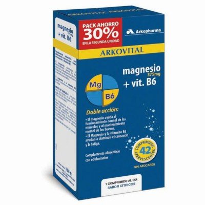 ARKOVITAL MAGNESIO 375m 21 COMP EFERV X2