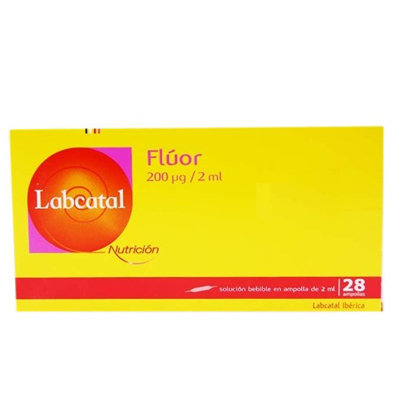 LABCATAL  6 FLUOR 28 AMPOLLAS