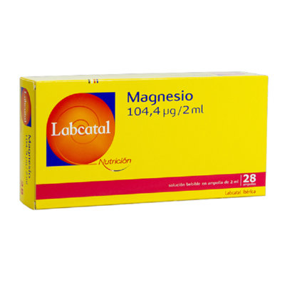 LABCATAL  9 MAGNESIO 28 AMPOLLAS