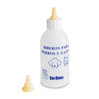 BIBERON PERROS GATOS PEQ 120 ML