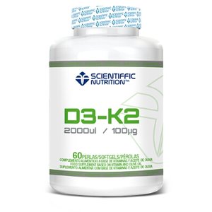 SCIENTIFFIC NUTRITION VIT D3-K2 60PERLAS