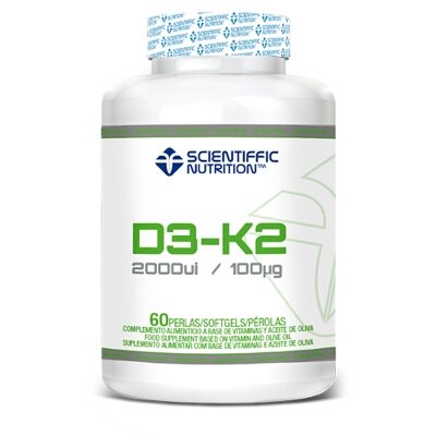 SCIENTIFFIC NUTRITION VIT D3-K2 60PERLAS