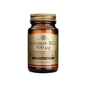 VITAMINA B12 500 MCG 50 CAPSULAS SOLGAR