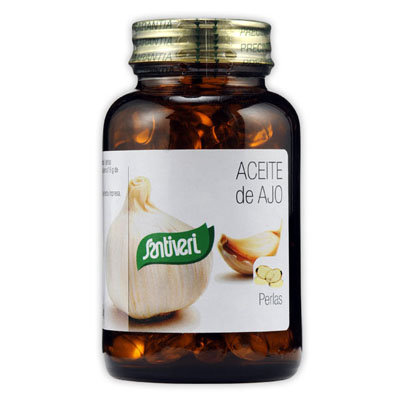 SANTIVERI ACEITE AJO 500 MG 115 PERLAS