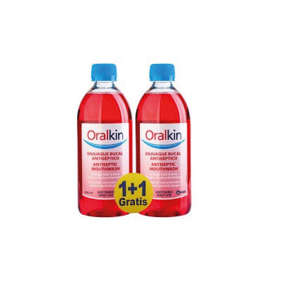 ORALKIN PACK 2X1 ENJUAGUE 500 ML