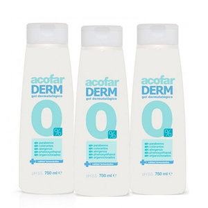 ACOFARDERM PACK TRIPLO GEL 0% 3 VARIED