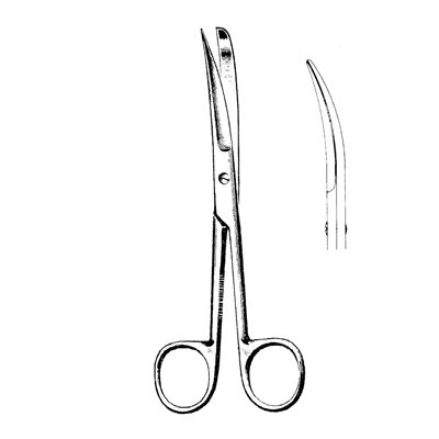 TIJERA CORYSAN CURVA A/R 13 CM