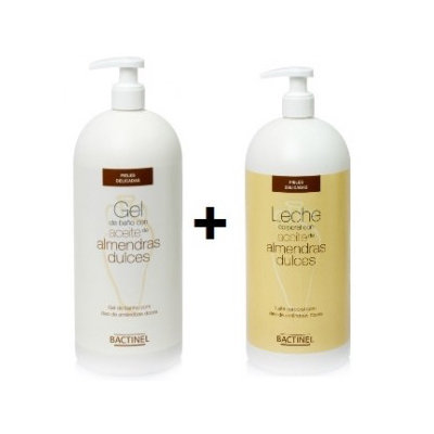 BACTINEL LECHE ALMENDRAS 750ML+GEL 750ML