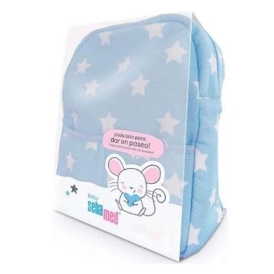 SEBAMED CANASTILLA MOCHILA AZUL