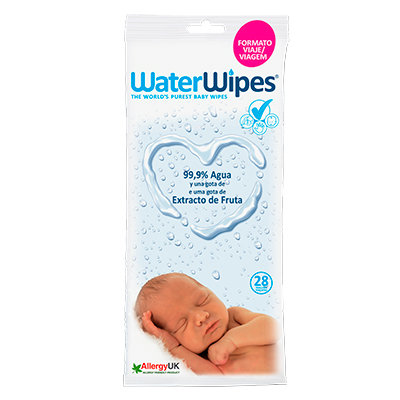 WATERWIPES TOALLITAS PARA BEBÉ 28 UDS.