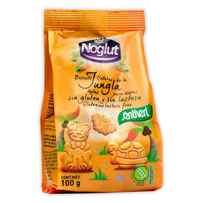 SANTIVERI GALLETAS JUNGLA  S/G S/L 100GR
