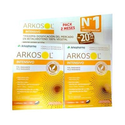 ARKOSOL INTENSIVO 30 PERLAS PACK 2