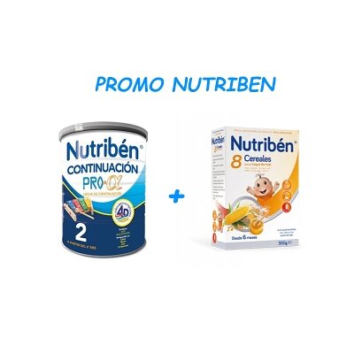 NUTRIBEN CONTIN 800G+PAPILLA SN GLU 300G