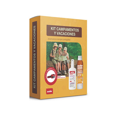 ACOFARDERM KIT CAMPAMENTOS Y VACACIONES