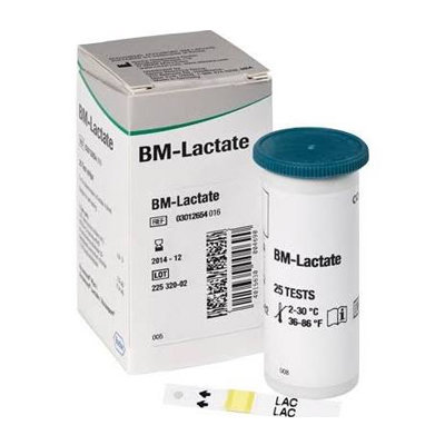 ACCUTREND TIRAS REACTIVAS LACTATE 25 UD