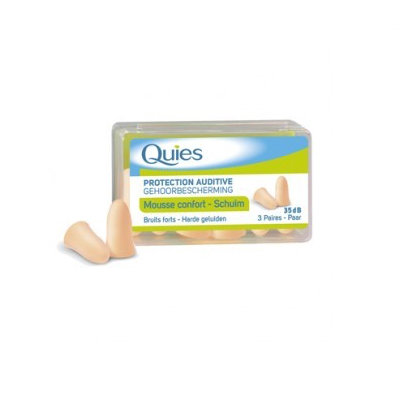 TAPONES OIDOS GOMA QUIES COLOR CARNE 6U