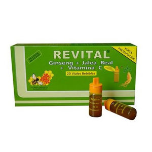 REVITAL GINSENG+JALEA REAL+VIT.C 20 AMP.