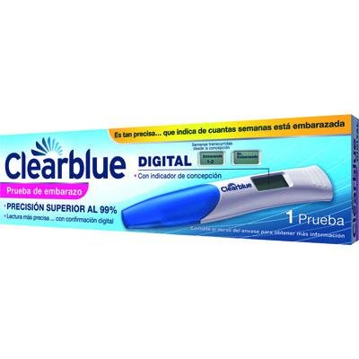 CLEARBLUE DIGITAL TEST EMBARAZO 1 PRUEB