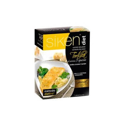 SIKENDIET TORTILLA DE QUESO 7 SOBRES