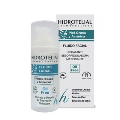 HIDROTELIAL FLUIDO FACIAL GRASA OIL FREE