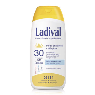LADIVAL ALLERG GEL CREMA SOLAR FPS30 200