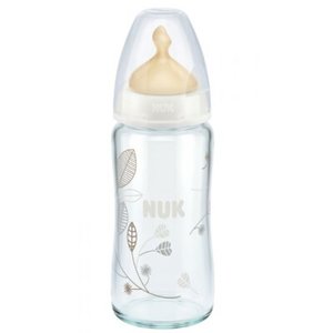 BIBERON NUK FC CRISTAL LATEX T1 240 ML