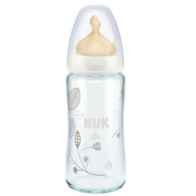 BIBERON NUK FC CRISTAL LATEX T1 240 ML