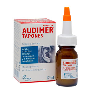 AUDIMER SOLUCION LIMP TAPONES OIDOS 12 M