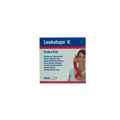 LEUKOTAPE  K NEUROMUSCULAR ROJO 5X5
