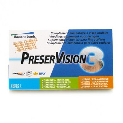 PRESERVISION 3 60 CAPSULAS