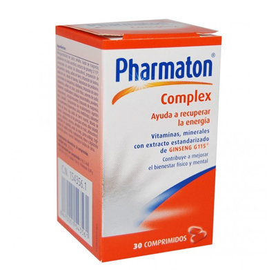 PHARMATON COMPLEX 30 COMP RECUBIERTOS