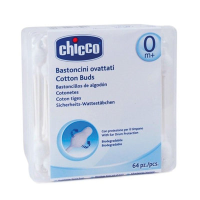 BASTONCILLOS CHICCO COTTON NET SEG 64UD