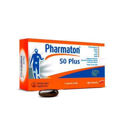 PHARMATON 50 PLUS 30 CAPSULAS