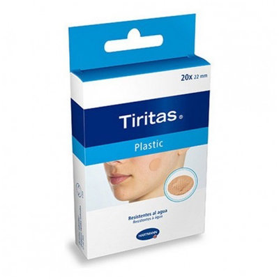 TIRITAS PLASTIC REDONDAS 20 UNIDADES