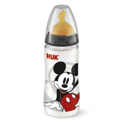 BIBERON NUK LATEX DISNEY MICKEY 1M 300ML
