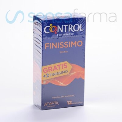 CONTROL PRESERVATIVO FINISSIMO 12 UD