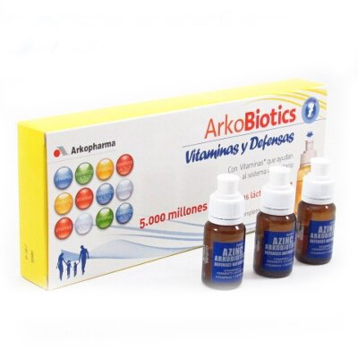ARKOBIOTICS VIT Y DEFENSAS NIÑOS 7DOSIS