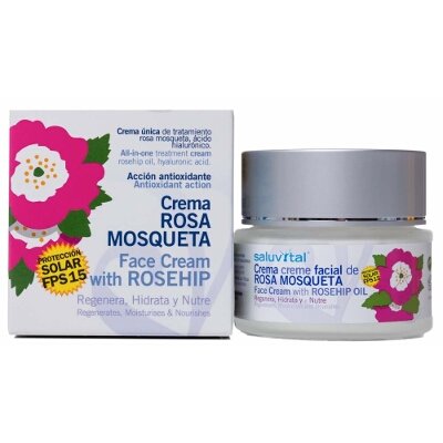 SALUVITAL CR FAC ROSA MOSQ P/S 50ML