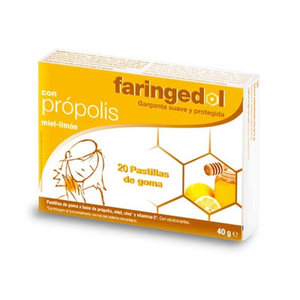 FARINGEDOL MIEL 20 PASTILLAS DE GOMA