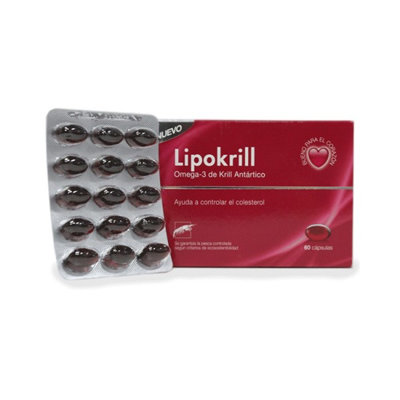 LIPOKRILL 60 CAPSULAS