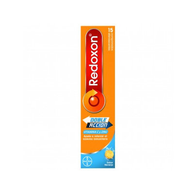 REDOXON EXTRA DEF NARANJA VIT C+ZINC 15C