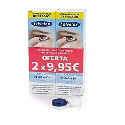 SALVELOX SOLUC UNIC LENT BLAND 360ML 2UD