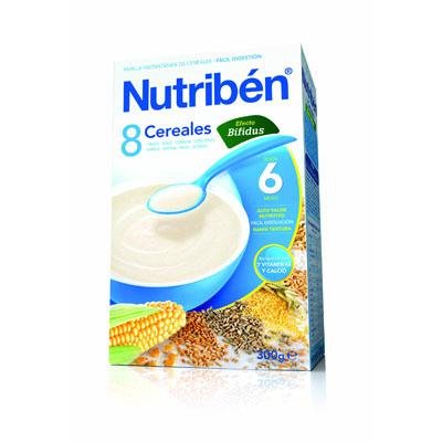 NUTRIBEN 8 CEREALES EFECTO BIFIDUS 300 G