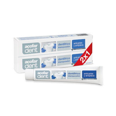 ACOFARDENT DENTIFRICO BLANQUEADOR 2X75ML
