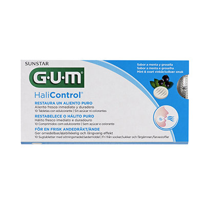 GUM HALICONTROL 10 TABLETAS