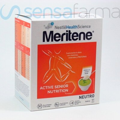 MERITENE NEUTRO AL PLATO 7 X 50 GRAMOS