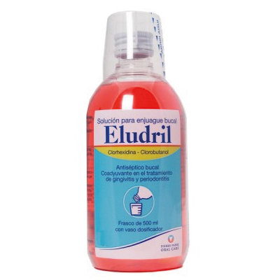 ELUDRIL SOLUCION ENJUAGUE BUCAL 500 ML