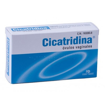CICATRIDINA OVULOS VAGINALES 10 OVULOS